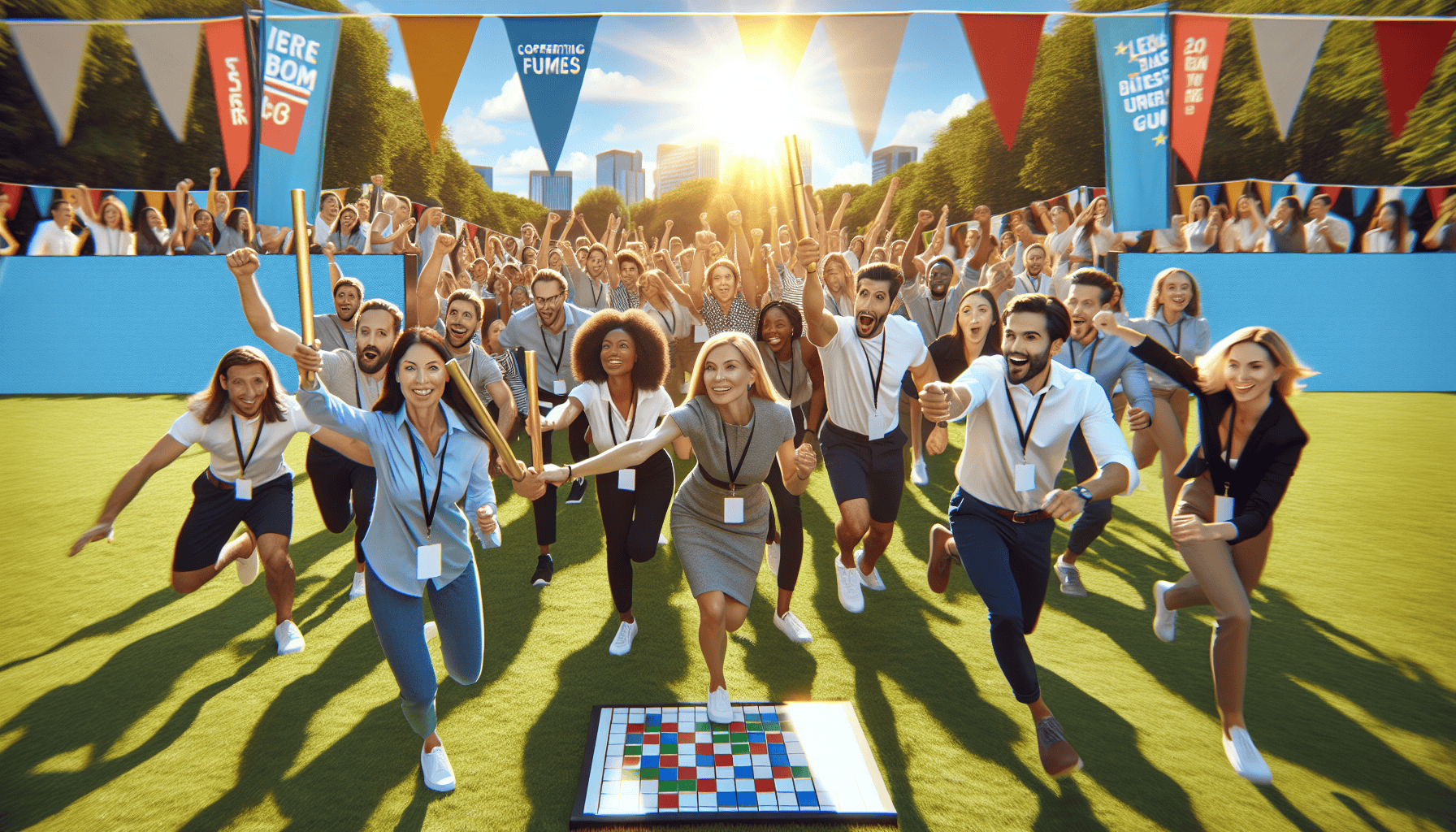 corporate outdoor games inline image