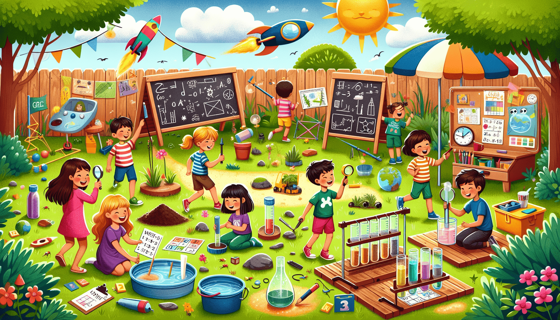 STEM backyard games for kids inline image