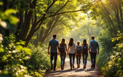 Connecting with Nature: Team-Building Walks for Corporate Groups