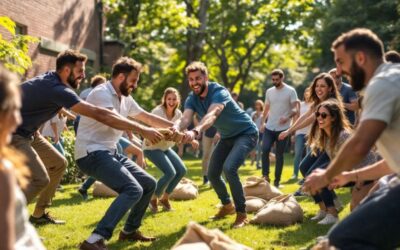 Break the Ice at Corporate Networking Events with These Outdoor Games